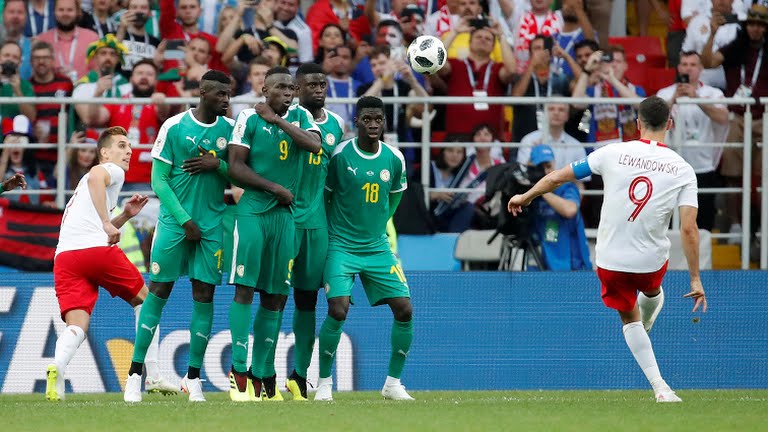 Russie 2018 : Victoire du Sénégal contre la Pologne ( 2-1 )