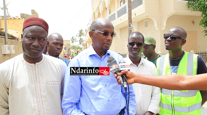 Lancement des opérations pré hivernales à Saint-Louis : Lansana Gagny SAKHO invite les populations à ne plus obstruer le réseau Lancement des opérations pré hivernales à Saint-Louis : Lansana Gagny SAKHO invite les populations à ne plus obstruer le réseau