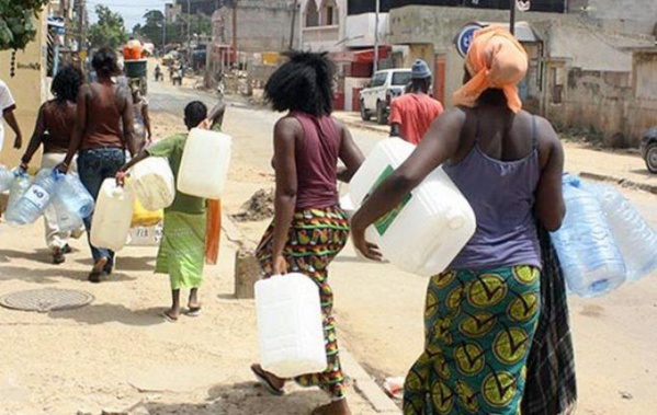 Pénurie d’eau à Dakar: En attendant le 20 juillet, la souffrance s’accentue dans les ménages
