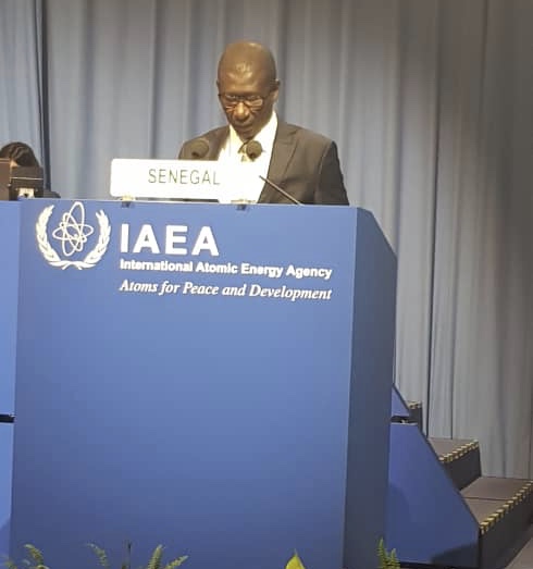 62ème session ordinaire de la Conférence générale de l’Agence internationale de l’Energie atomique (AIEA) en Autriche : Allocution du ministre de l’Enseignement Supérieur Mary Teuw Niane 62ème session ordinaire de la Conférence générale de l’Agence internationale de l’Energie atomique (AIEA) en Autriche : Allocution du ministre de l’Enseignement Supérieur Mary Teuw Niane