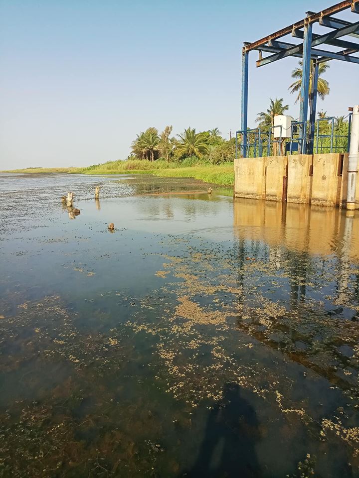 La prise d'eau de la SDE