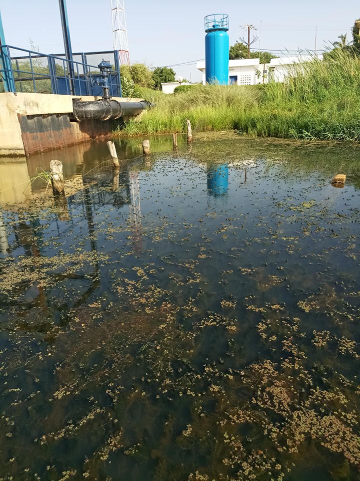 La prise d'eau de la SDE