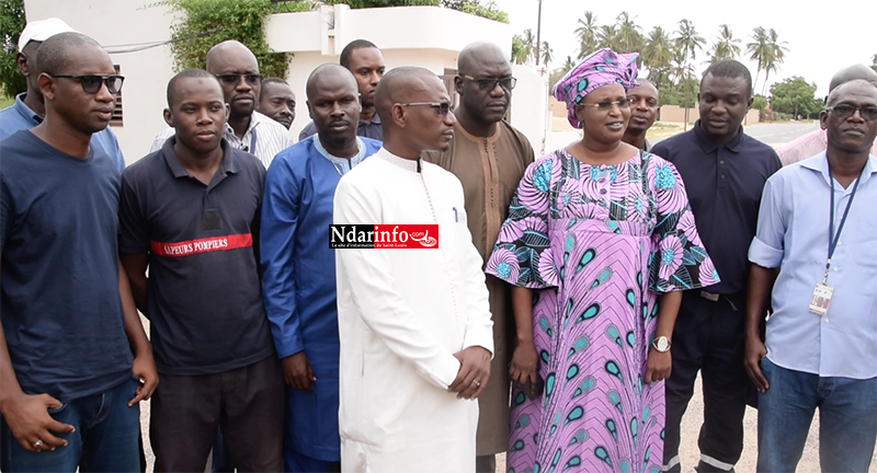 Saint-Louis – Colère des travailleurs des aéroports : « Nous sommes asphyxiés. Nous sommes au bord du gouffre » (vidéo) Saint-Louis – Colère des travailleurs des aéroports : « Nous sommes asphyxiés. Nous sommes au bord du gouffre » (vidéo)