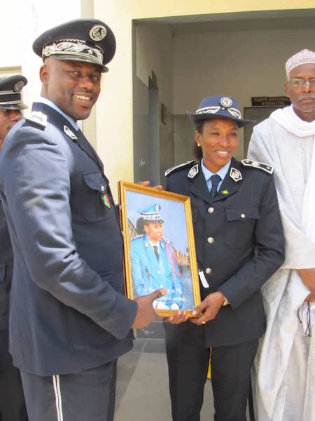 ​POLICE : de vibrants hommages au Commissaire Aissatou KA ( photos)