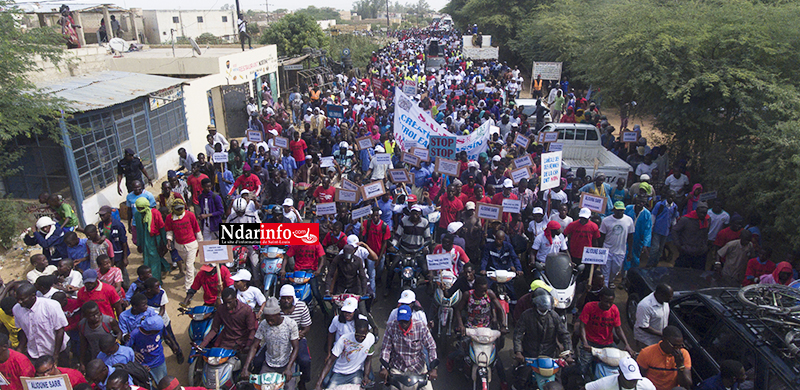 MENACE DE FERMETURE DE LA CSS : RICHARD-TOLL marche contre « la plus grosse catastrophe économique de l’histoire du Sénégal » (vidéo)