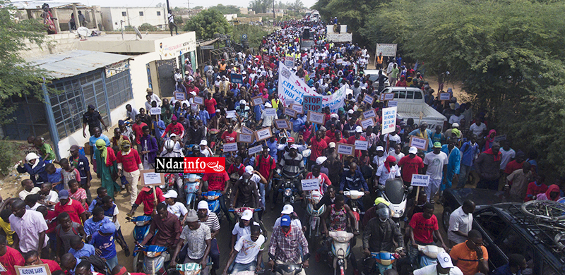 MENACE DE FERMETURE DE LA CSS : RICHARD-TOLL marche contre « la plus grosse catastrophe économique de l’histoire du Sénégal » (vidéo)