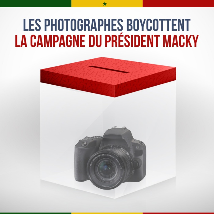 Boycott de la campagne du Président sortant : La photographie à cœur Boycott de la campagne du Président sortant : La photographie à cœur