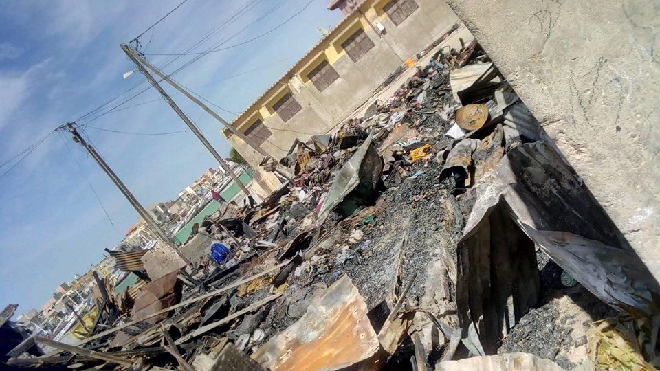 Incendie au quartier Sud : d'importants dégâts enregistrés ( photos)