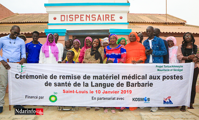 ​Saint-Louis : BP relève le plateau sanitaire des postes de la Langue de Barbarie (photos)