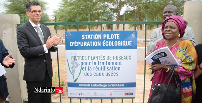 L’UGB inaugure une station d’épuration écologique des eaux usées (vidéo)
