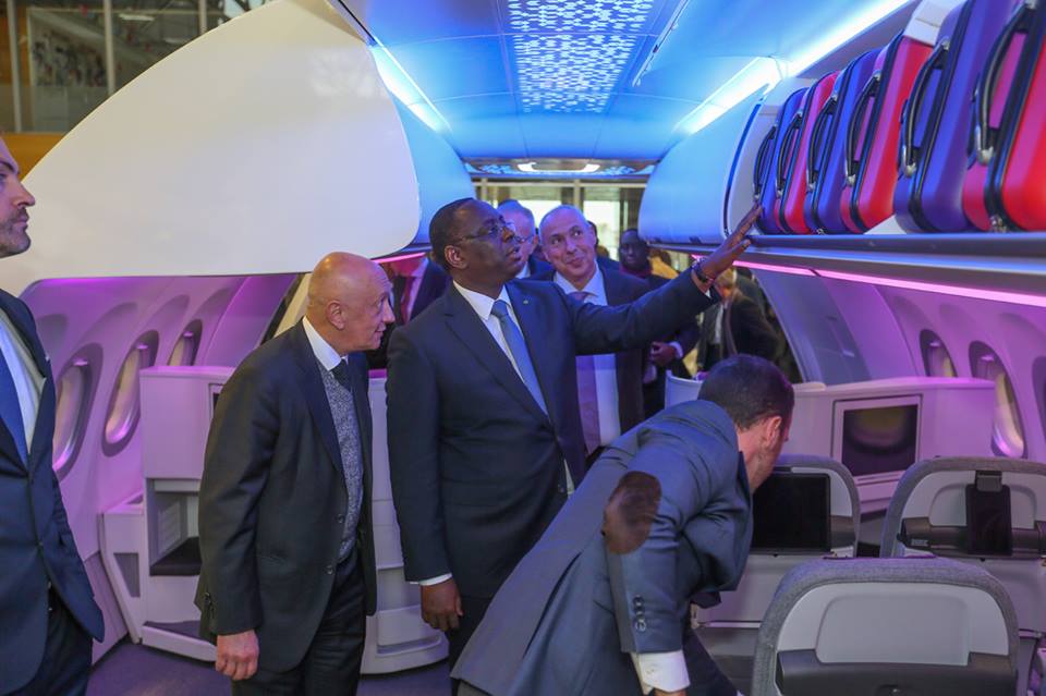 Aibd : Macky Sall réceptionne l’Airbus A330