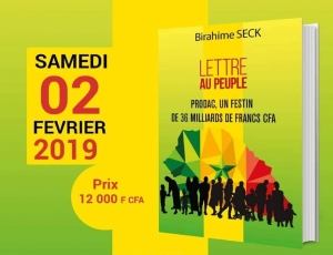 Birahime Seck et le livre qui va remuer le couteau sur la plaie à milliards du Prodac Birahime Seck et le livre qui va remuer le couteau sur la plaie à milliards du Prodac