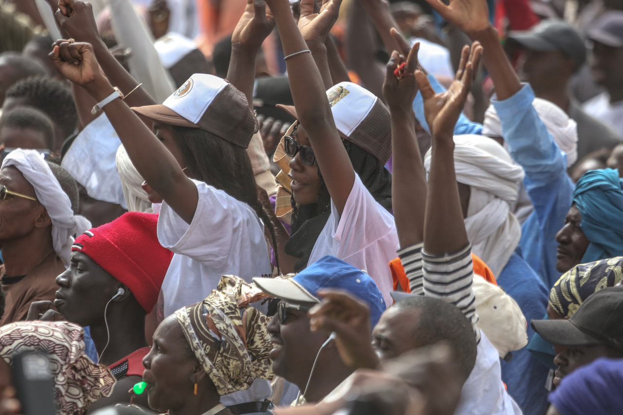 PHOTOS - ​Meeting de Macky SALL à Richard-Toll : Le maire Amadou Mame DIOP en démonstration de force