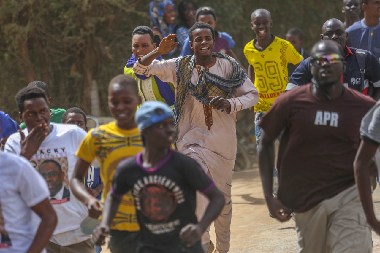 PHOTOS - ​Meeting de Macky SALL à Richard-Toll : Le maire Amadou Mame DIOP en démonstration de force