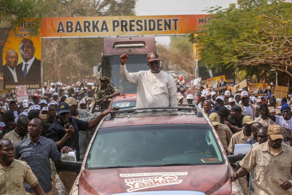 Ziguinchor : Démonstration de force de Macky Sall avec Youssou Ndour, Balla Gaye 2et Djoliba Kouyaté