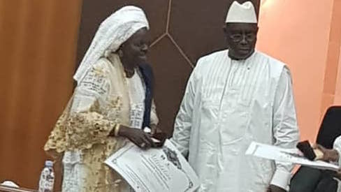 Femme pionnière : Macky SALL honore Aida Mbaye DIENG