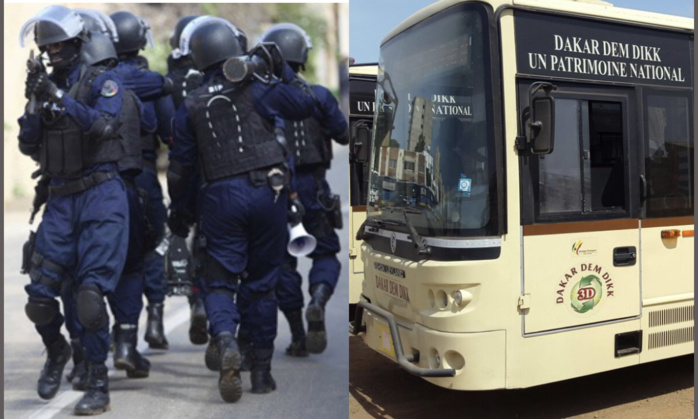 Dakar : Comment le GIGN a libéré le personnel et les passagers d’un bus Dakar Dem Dikk pris en otage par des malfaiteurs...