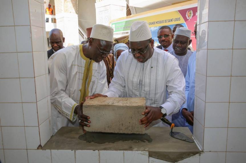 Réhabilitation de la grande mosquée de Saint-Louis : la piqûre de rappel de l’Imam ratib au président Macky SALL