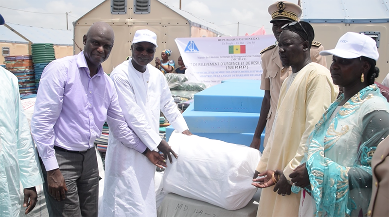 Renforcement de la résilience de Saint-Louis : le SERRP soulage les sinistrés de la Langue de Barbarie (vidéo) Renforcement de la résilience de Saint-Louis : le SERRP soulage les sinistrés de la Langue de Barbarie (vidéo)