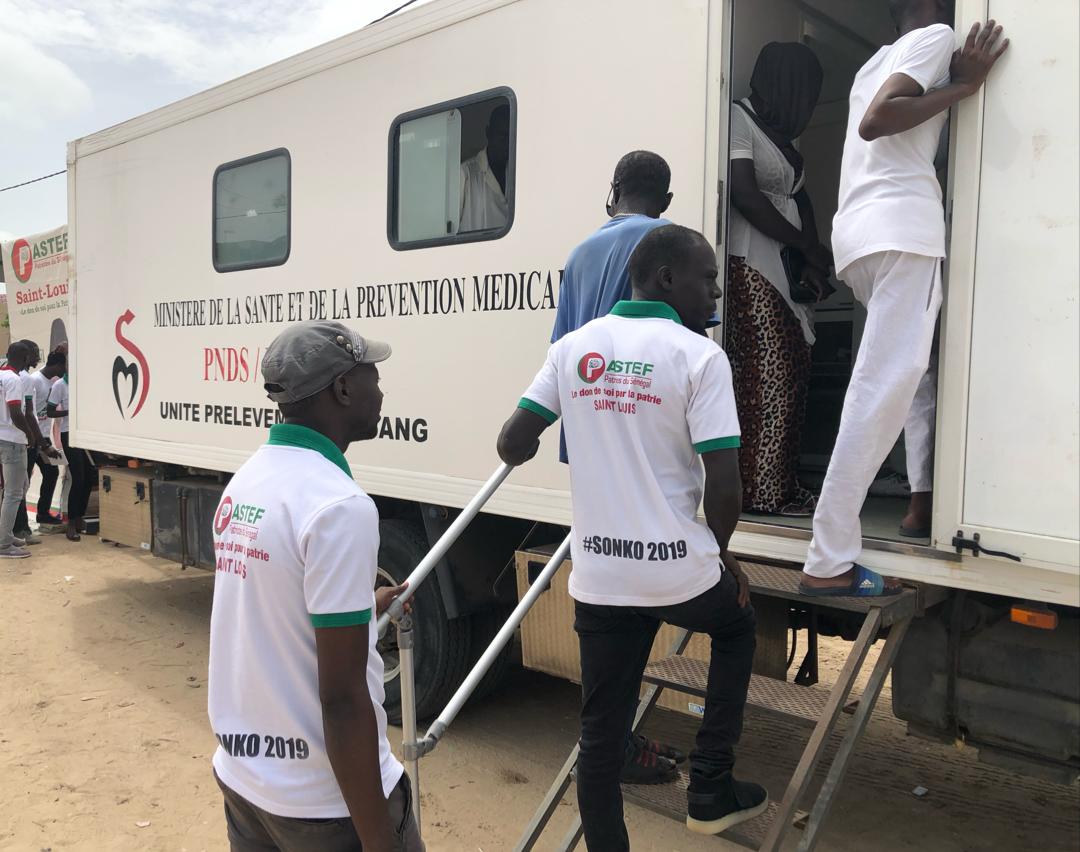 Saint- Louis : les "Patriotes" au secours de la banque de sang (photos) Saint- Louis : les "Patriotes" au secours de la banque de sang (photos)