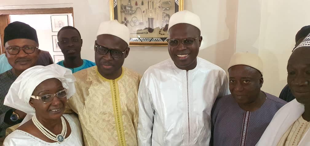 Saint-Louis : Khalifa SALL rend visite à Cheikh Bamba DIÈYE (photos)