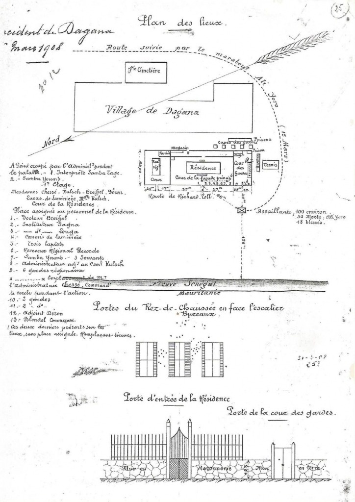 Le 15 mars 1908, le marabout de Fanaye Aly Yoro Diop tué lors de l’attaque de la Préfecture de Daganao