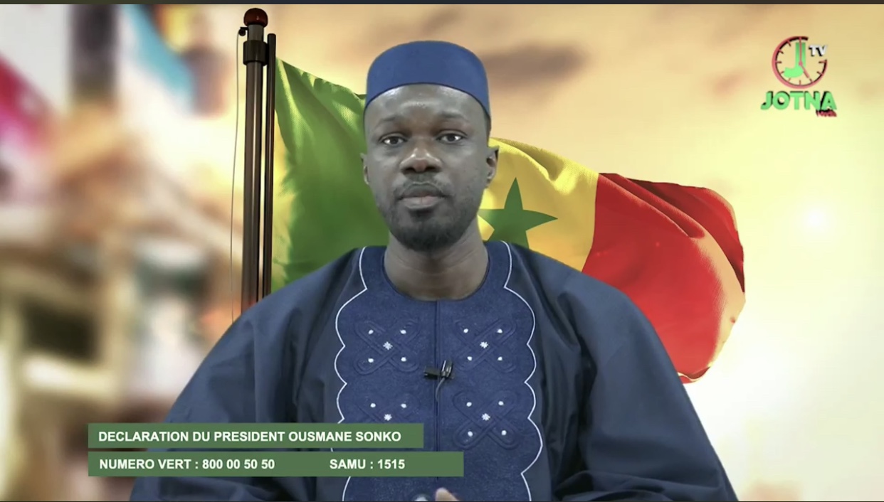 Sonko refuse de voter la loi d'habilitation et donne ses raisons Sonko refuse de voter la loi d'habilitation et donne ses raisons