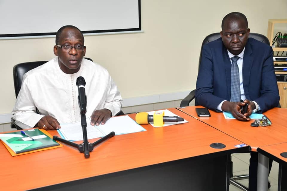 Aloyse DIOUF quitte le ministère de la santé