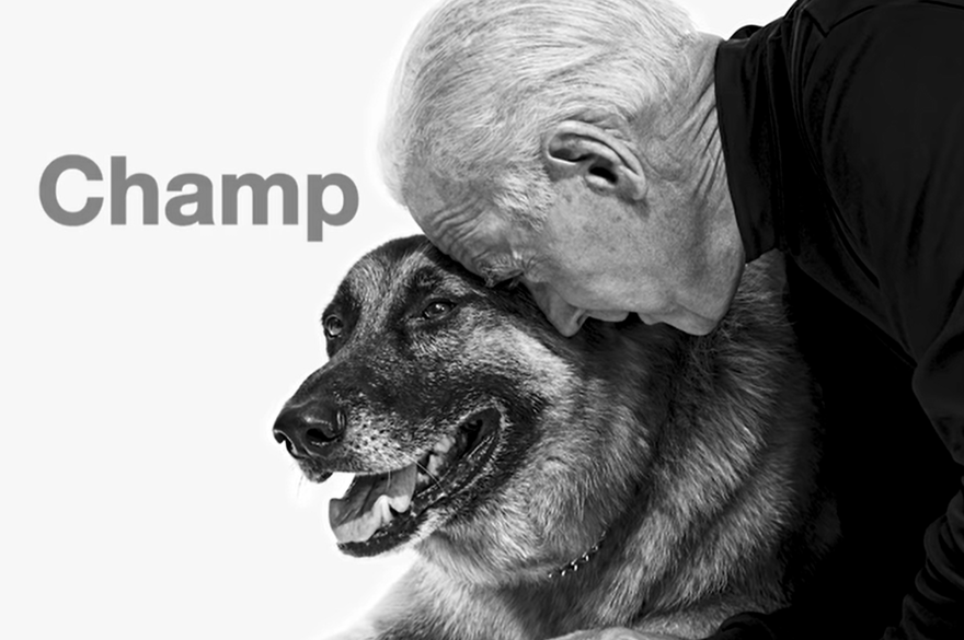 Joe Biden se tord la cheville en jouant avec son chien