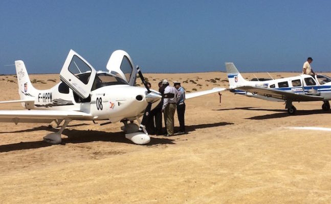 Un équipage de jeunes pilotes invités sur le Toulouse-Saint-Louis du Sénégal