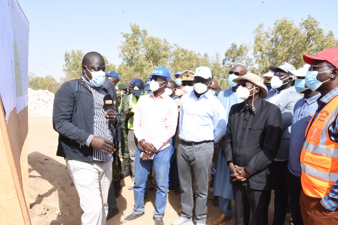 Lutte contre les inondations : En visite à Keur Massar, le ministre Oumar GUEYE se dit satisfait du niveau d'exécution des travaux (photos)