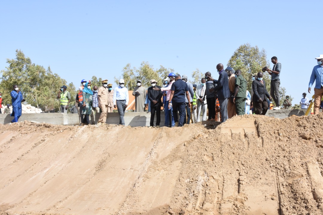 Lutte contre les inondations : En visite à Keur Massar, le ministre Oumar GUEYE se dit satisfait du niveau d'exécution des travaux (photos)