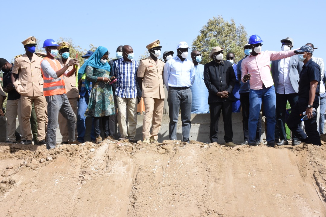 Lutte contre les inondations : En visite à Keur Massar, le ministre Oumar GUEYE se dit satisfait du niveau d'exécution des travaux (photos)