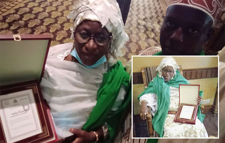 Sokhna Nafissatou DIOP primée meilleure Ndéyu Daara du Sénègal