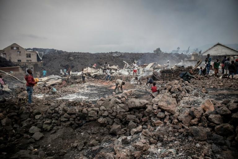 RDC : 150 enfants diparus après l'éruption du volcan, selon l'UNICEF