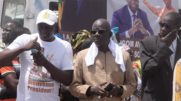 Accueil du président Macky SALL à Saint-Louis : la démonstration de force d’Ibrahima DIAO (vidéo)