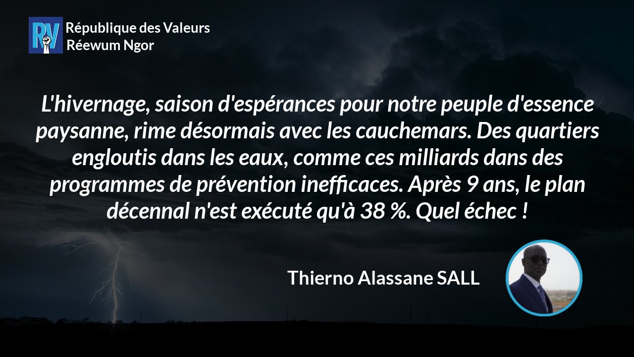 "Après 9 ans, le plan décennal n'est exécuté qu'à 38 %. Quel échec !"