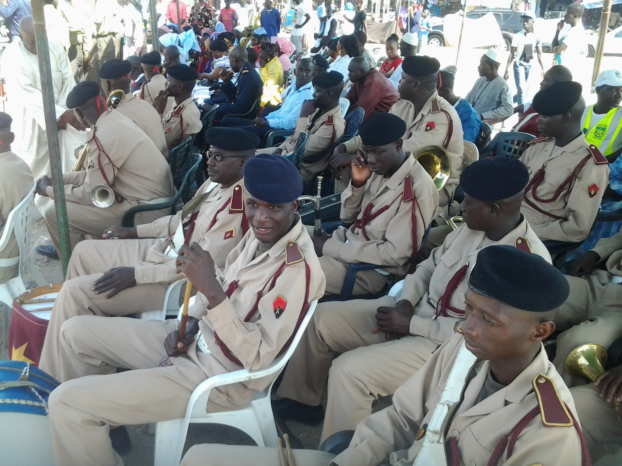 Direct Photos: La cérémonie de lancement du projet d'assainissement de Guet Ndar. Direct Photos: La cérémonie de lancement du projet d'assainissement de Guet Ndar.