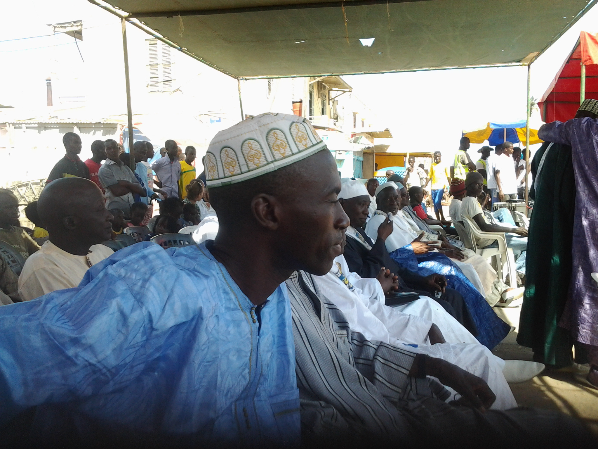 Direct Photos: La cérémonie de lancement du projet d'assainissement de Guet Ndar. Direct Photos: La cérémonie de lancement du projet d'assainissement de Guet Ndar.