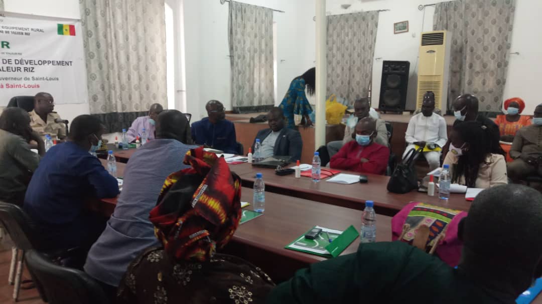 Le Projet de Développement de la Chaine de Valeur Riz lancé à Saint-Louis Le Projet de Développement de la Chaine de Valeur Riz lancé à Saint-Louis