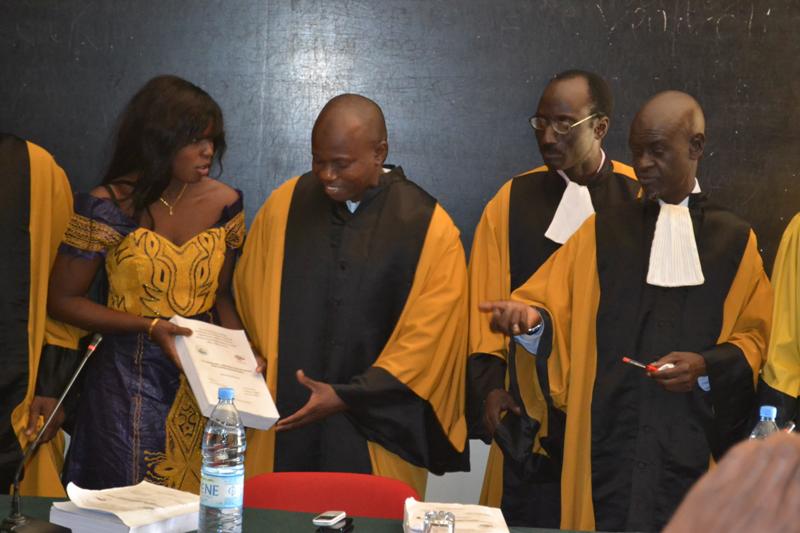 UGB - Thèse pour le Doctorat : Mention « Très bien » et les félicitations du Jury pour M. El-H Moctar Niane.
