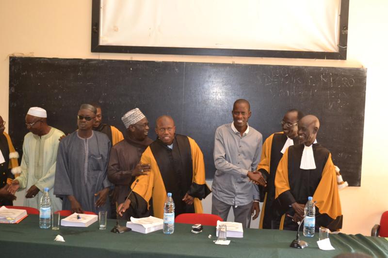 UGB - Thèse pour le Doctorat : Mention « Très bien » et les félicitations du Jury pour M. El-H Moctar Niane.