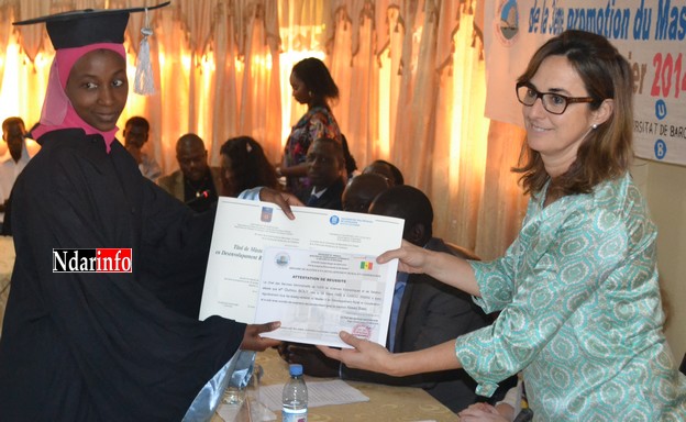 UGB : remise de diplômes à la 3ième promotion du master II en Développement Rural et Coopération(DRC)