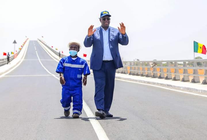 Le Grand pont à péage de Foundiougne inauguré et baptisé Nelson Mandela