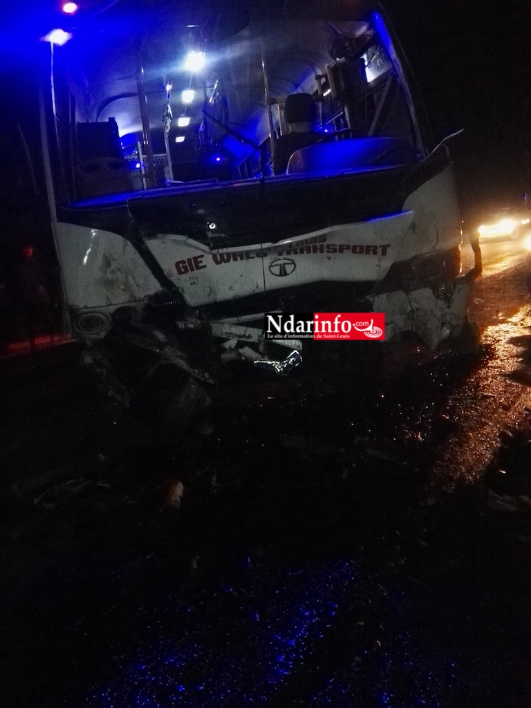 Des blessés graves dans un accident à l'entrée de Saint-Louis - photos