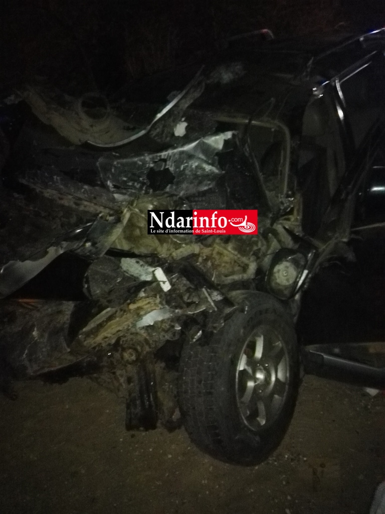 Des blessés graves dans un accident à l'entrée de Saint-Louis - photos