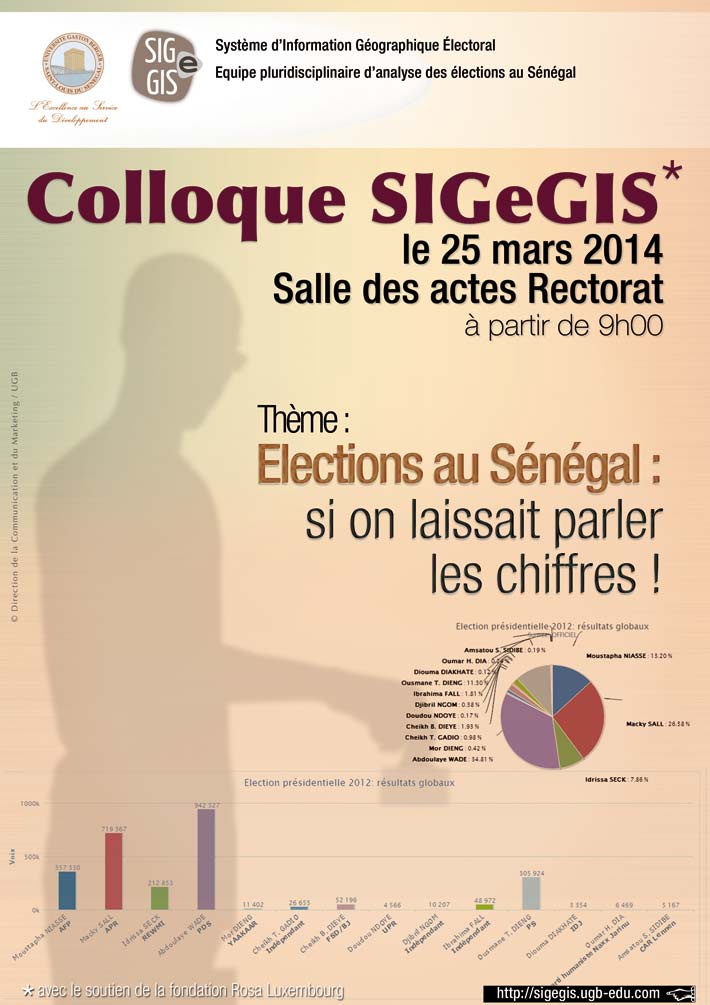 UGB: Ouverture d'un clloque transdisciplinaire et international sur « Les élections au Sénégal », le 25 mars