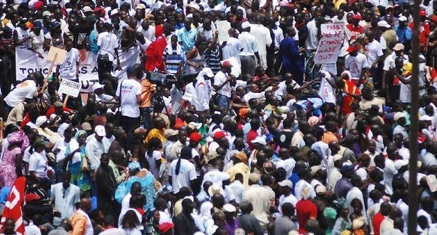 La population du Sénégal estimée à 12.873.601 habitants.