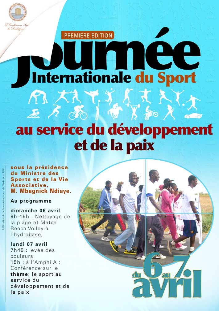 Saint-Louis : Mbagnick Ndiaye va présider la célébration de la journée internationale du sport  de l’UGB.