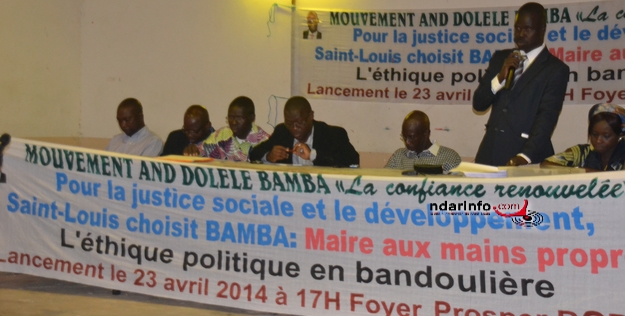 Saint-Louis -Locales 2014: le mouvement « Ande Dolèle Cheikh Bamba Dièye » va défendre le bilan du maire.